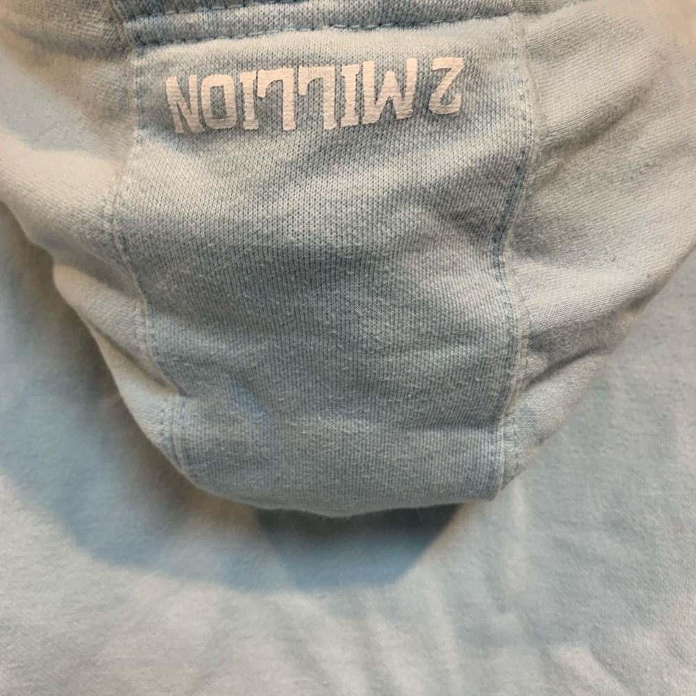 Sturniolo Triplets 2 Million Light Blue Floral Hoodie Size L - Picture 2 of 5